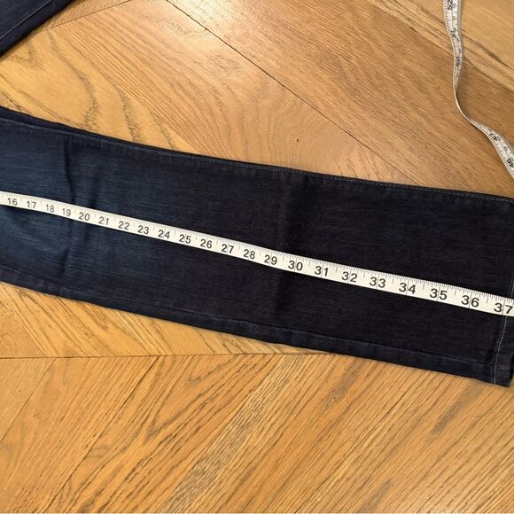 Dark Blue Women's Jeans cigarette AG fall denim winter school football 29r - Picture 6 of 9